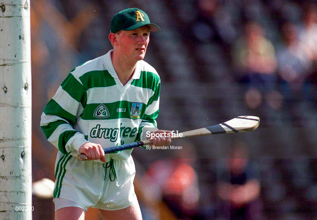 25 May 1997; Albert Shanahan of Limerick during the Munster Senior Hurling Championship Quarter-Final between Limerick and Waterford at Semple Stadium in Thurles, Co. Tipperary. Photo by Brendan Moran/Sportsfile