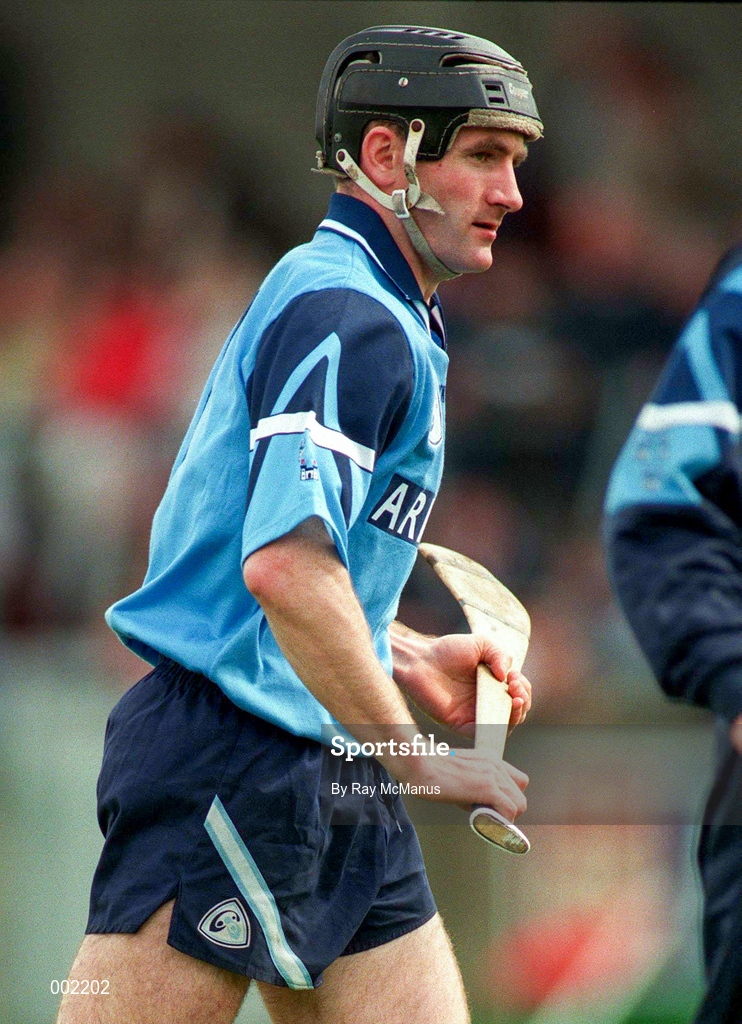 11 May 1997; Andy O'Callaghan of Dublin during the National Hurling League Division 2 match between Dublin and Antrim at Parnell Park in Dublin. Photo by Ray McManus/Sportsfile