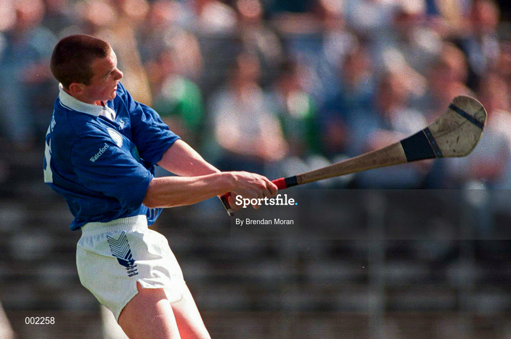 25 May 1997; Brendan Launders of Waterford during the Munster Senior Hurling Championship Quarter-Final between Limerick and Waterford at Semple Stadium in Thurles, Co. Tipperary. Photo by Brendan Moran/Sportsfile