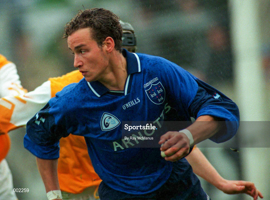 11 May 1997; Brendan McLoughlin of Dublin during the National Hurling League Division 2 match between Dublin and Antrim at Parnell Park in Dublin. Photo by Ray McManus/Sportsfile