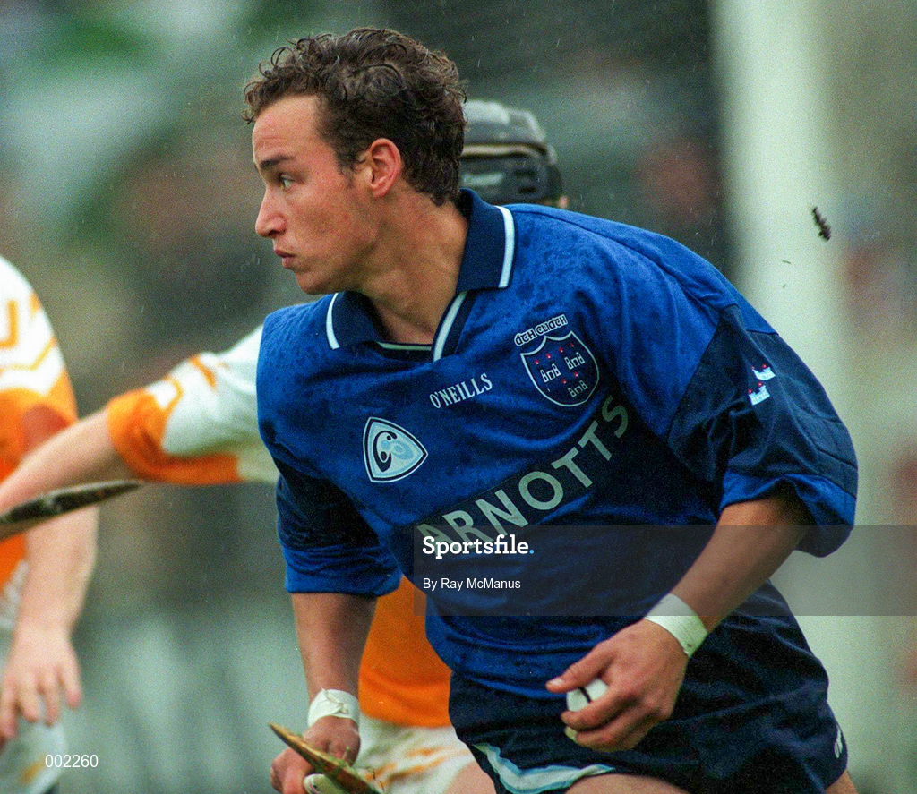11 May 1997; Brendan McLoughlin of Dublin during the National Hurling League Division 2 match between Dublin and Antrim at Parnell Park in Dublin. Photo by Ray McManus/Sportsfile