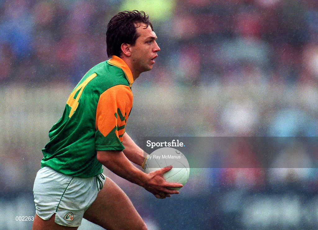 28 July 1996; Brendan Reilly of Meath during the Leinster Senior Football Championship Final between Dublin and Meath in Croke Park, Dublin. Photo by Ray McManus/Sportsfile