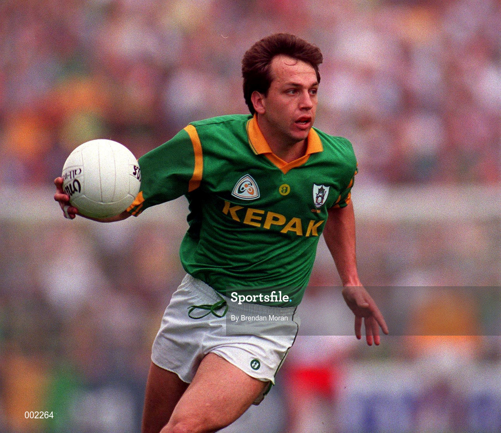 28 July 1996; Brendan Reilly of Meath during the Leinster Senior Football Championship Final between Dublin and Meath at Croke Park in Dublin. Photo by Brendan Moran/Sportsfile