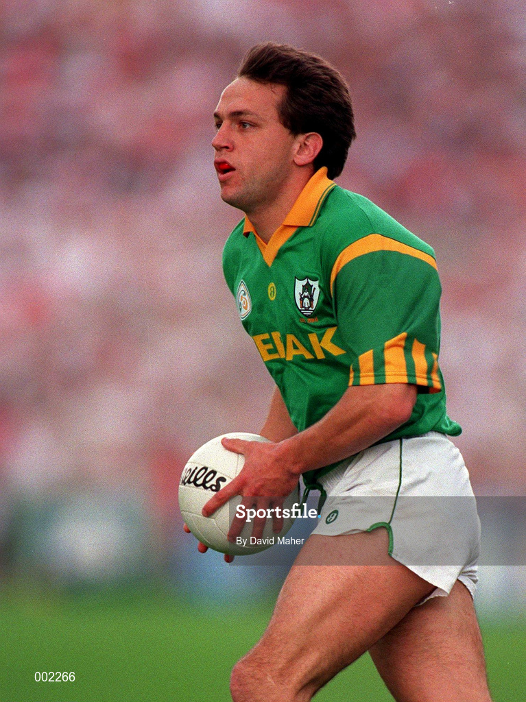 28 July 1996; Brendan Reilly of Meath during the Leinster Senior Football Championship Final between Dublin and Meath at Croke Park in Dublin. Photo by David Maher/Sportsfile