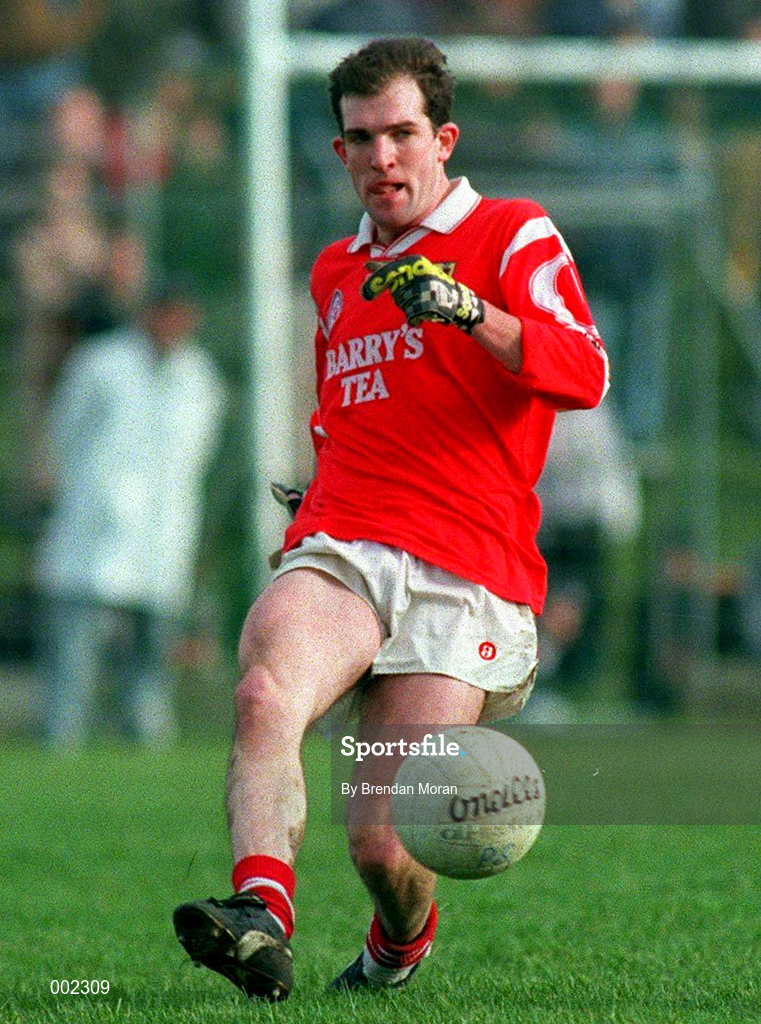 6 March 1997; Brian Murphy of Cork during the Church & General National Football League match between Kerry and Cork at Austin Stack Park in Tralee, Kerry. Photo by Brendan Moran/Sportsfile