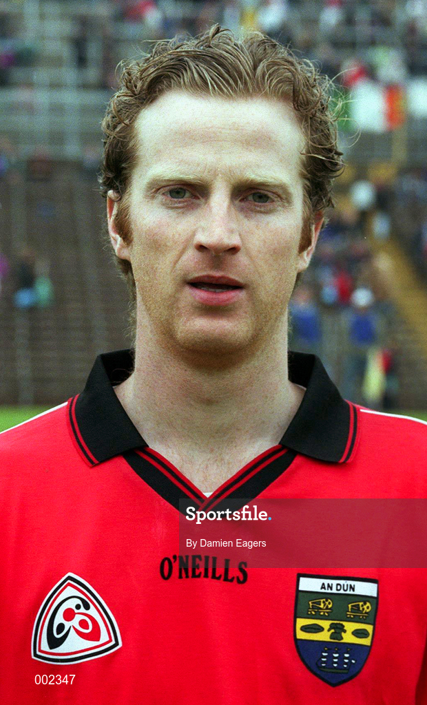 18 May 1997; Ciaran McCabe of Down ahead of the Ulster GAA Football Senior Championship Preliminary Round match between Down and Tyrone at St. Tiernach's Park in Clones. Photo by Damien Eagers/Sportsfile