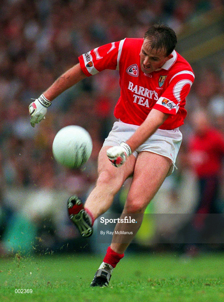 21 July 1996; Colin Corkery of Cork during the Bank of Ireland Munster Senior Football Championship Final match between Cork and Kerry at Páirc Uí Chaoimh in Cork. Photo by Ray McManus/Sportsfile