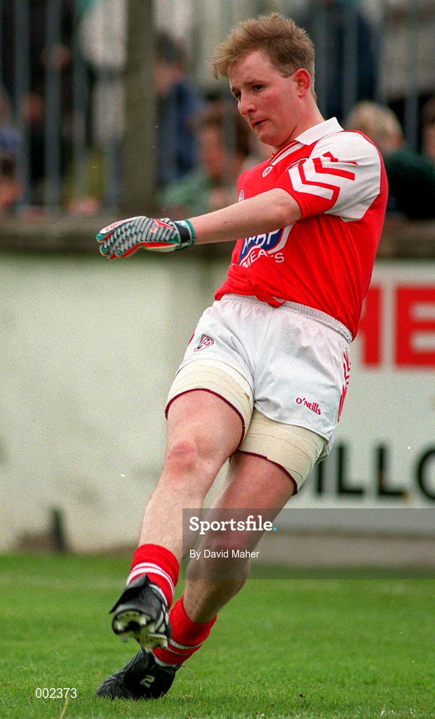 25 May 1995; Colin Kelly of Louth during the Leinster Senior Football Championship Preliminary Round match between Kildare and Louth at St Conleth's Park in Newbridge, Kildare. Photo by David Maher/Sportsfile