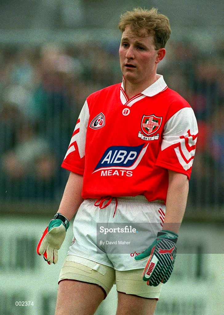 25 May 1995; Colin Kelly of Louth during the Leinster Senior Football Championship Preliminary Round match between Kildare and Louth at St Conleth's Park in Newbridge, Kildare. Photo by David Maher/Sportsfile