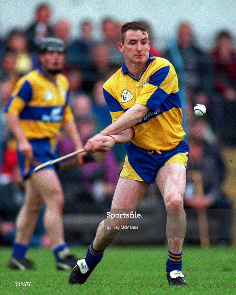 10 May 1997; Colin Lynch of Clare during the National Hurling League Division 1 match between Clare and Tipperary at Cusack Park in Ennis. Photo by Ray McManus/Sportsfile