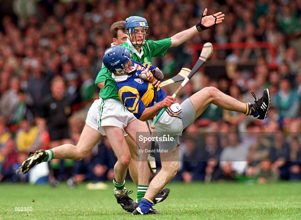 7 July 1996; Colm Bonnar of Tipperary in action during the GAA Munster Senior Hurling Championship Final between Limerick and Tipperary at the Gaelic Grounds in Limerick. Photo by David Maher/Sportsfile
