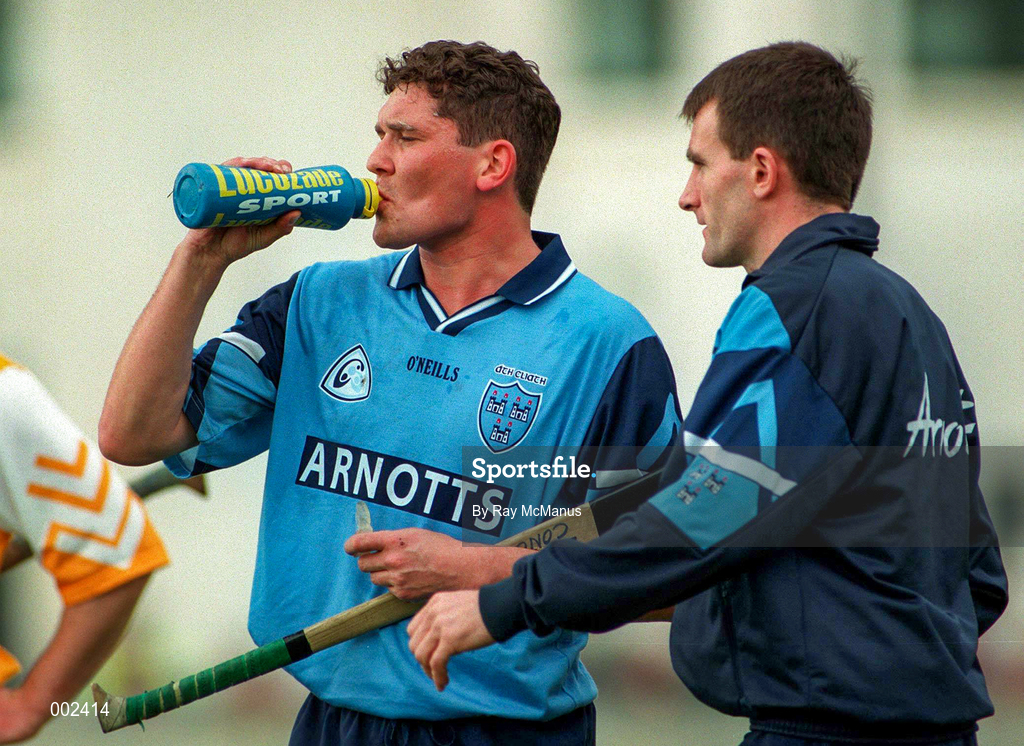 11 May 1997; Conor McCann of Dublin during the National Hurling League Division 2 match between Dublin and Antrim at Parnell Park in Dublin. Photo by Ray McManus/Sportsfile