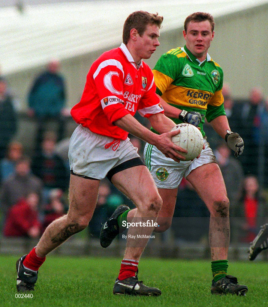 21 July 1996; Damien O'Neill of Cork during the Munster Senior Football Championship Final at Pairc Ui Chaoimh in Cork. Photo by Ray McManus/Sportsfile