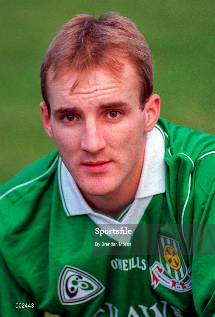 16 June 1996; Damien Quigley of Limerick ahead of the Munster GAA Hurling Senior Championship Semi-Final match between Limerick and Clare at Gaelic Grounds in Limerick. Photo by Brendan Moran/Sportsfile