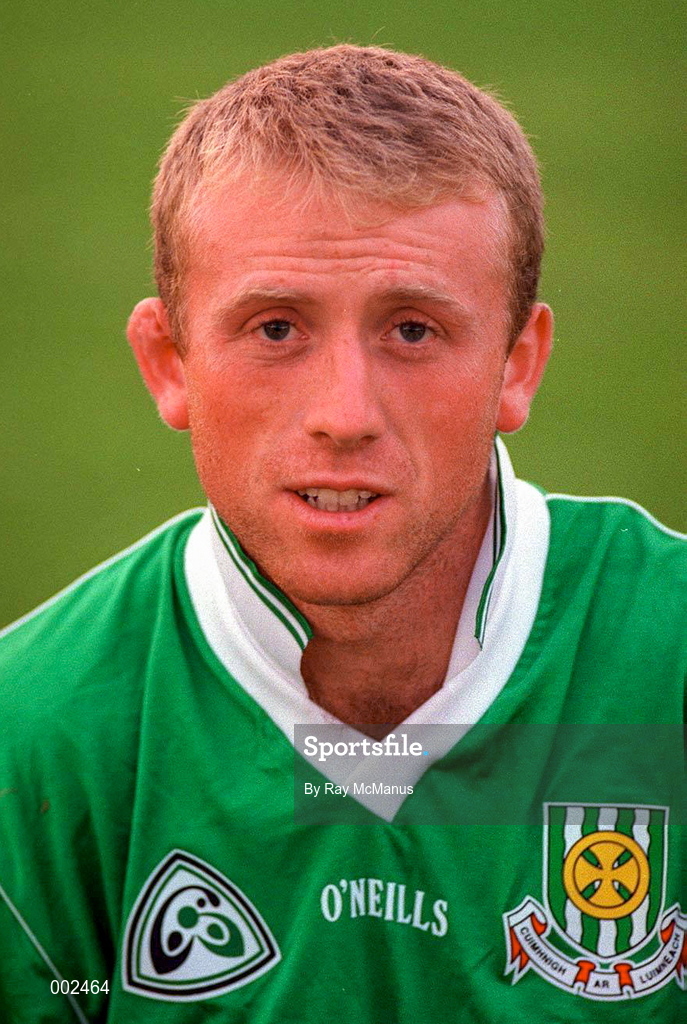 16 June 1996; Damien Quigley of Limerick ahead of the Munster GAA Hurling Senior Championship Semi-Final match between Limerick and Clare at Gaelic Grounds in Limerick. Photo by Ray McManus/Sportsfile