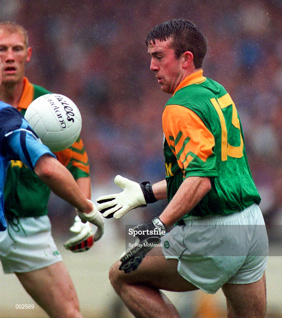 28 July 1996; Evan Kelly of Meath during the Leinster Senior Football Championship Final between Dublin and Meath in Croke Park, Dublin. Photo by Ray McManus/Sportsfile
