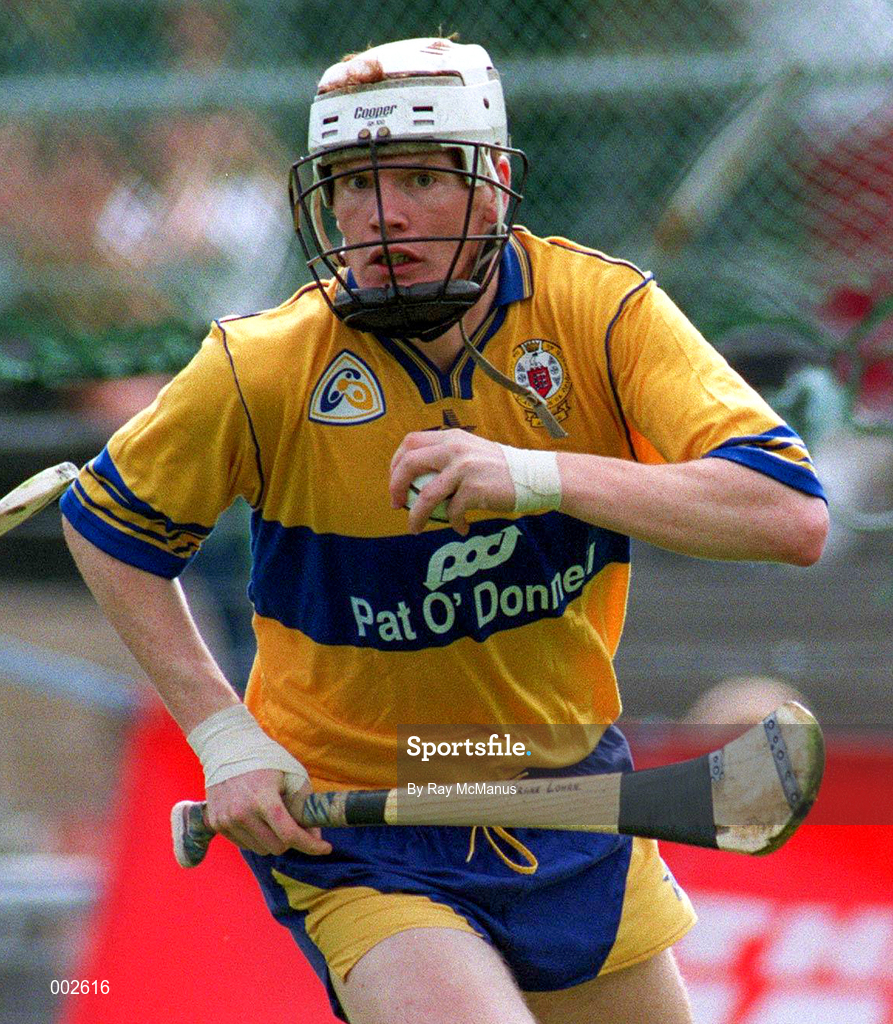 6 August 1995; Frank Lohan of Clare during the All-Ireland Senior Hurling Championship Semi-Final between Clare and Galway at Croke Park in Dublin. Photo by Ray McManus/Sportsfile