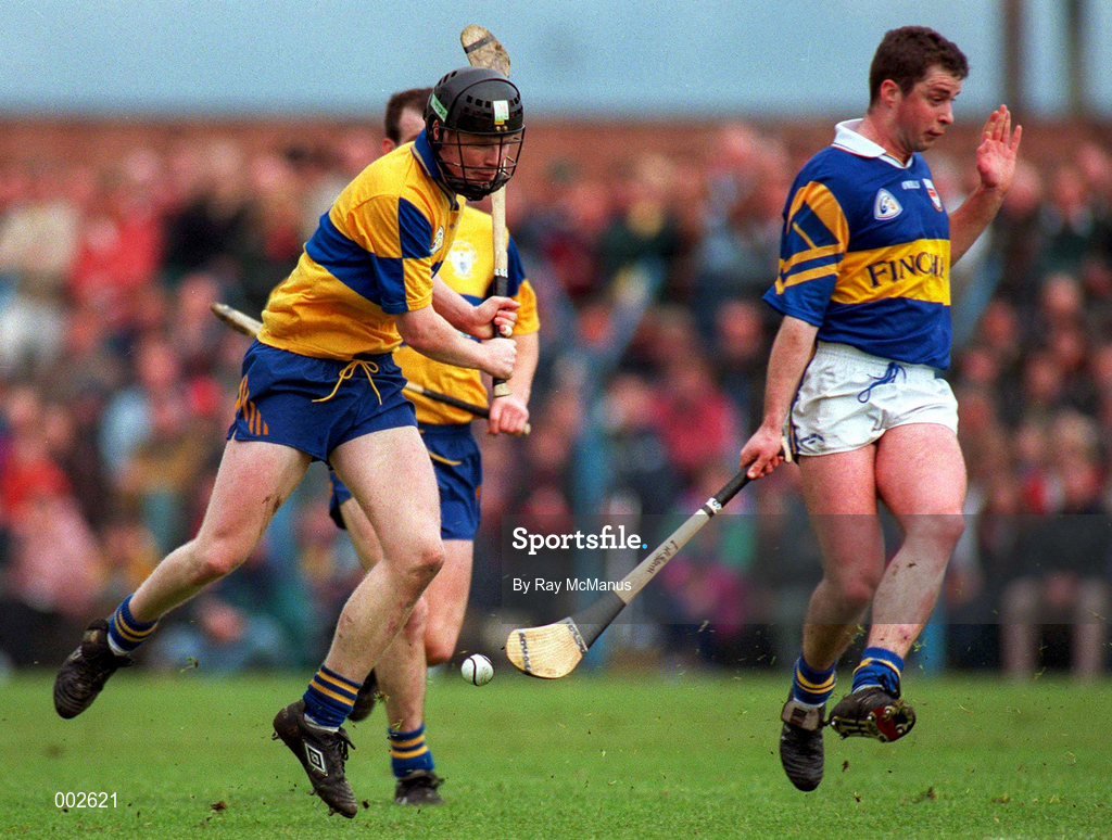10 May 1997; Frank Lohan of Clare during the National Hurling League Division 1 match between Clare and Tipperary at Cusack Park in Ennis. Photo by Ray McManus/Sportsfile