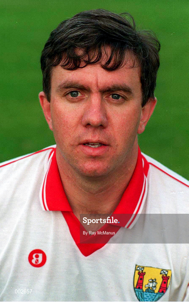 6 September 1992; Ger Cunningham of Cork prior to the All-Ireland Hurling Championship Final match between Kilkenny and Cork at Croke Park in Dublin. Photo by Ray McManus/Sportsfile