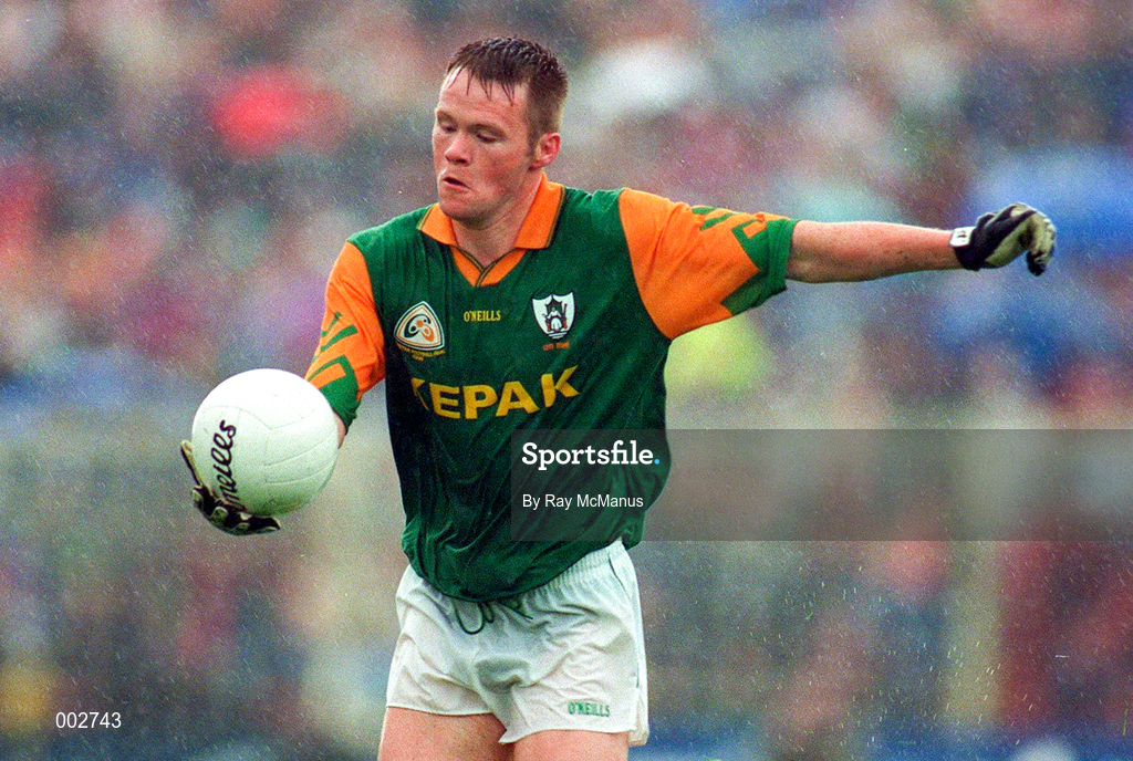 16 August 1997; Jim McGuinness of Meath during the Leinster GAA Senior Football Championship Final between Offaly and Meath at Croke Park in Dublin. Photo by Ray McManus/Sportsfile