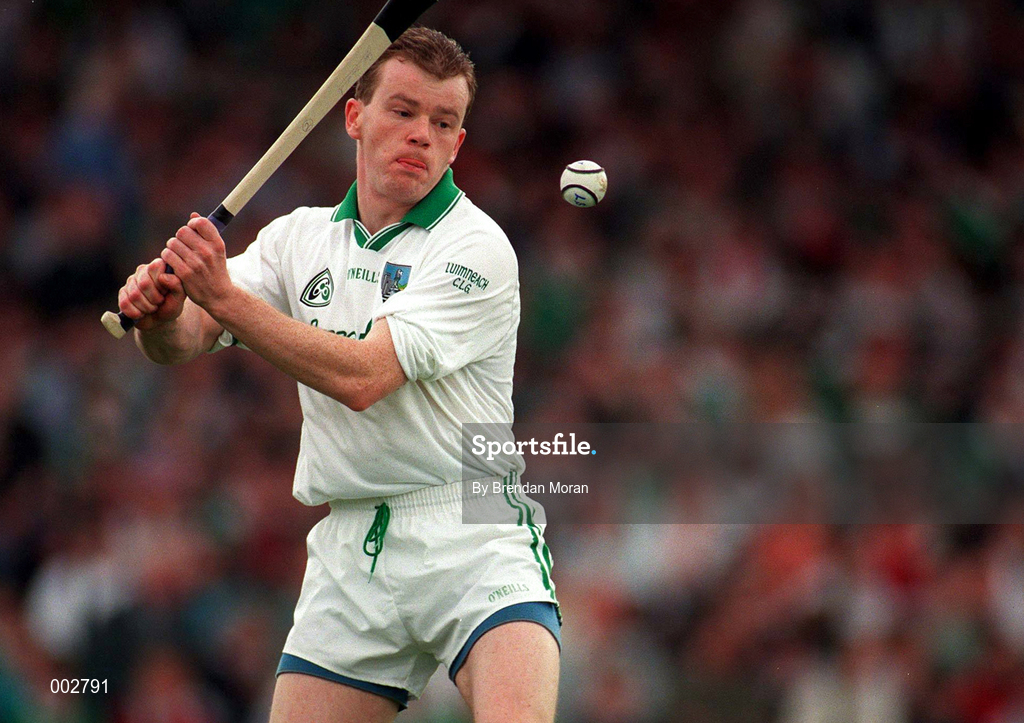 13 April 1997; Joe Quaid of Limerick during the National Hurling League Division 1 match between Limerick v Tipperary at the Gaelic Grounds in Limerick. Photo by Brendan Moran/Sportsfile