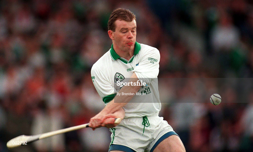 13 April 1997; Joe Quaid of Limerick during the National Hurling League Division 1 match between Limerick v Tipperary at the Gaelic Grounds in Limerick. Photo by Brendan Moran/Sportsfile