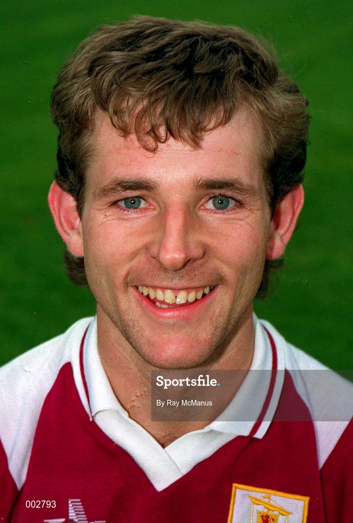 25 August 1993: Pete Finnerty of Galway in advance of the All-Ireland Senior Hurling Championship Final match against Kilkenny. Photo by Ray McManus/Sportsfile