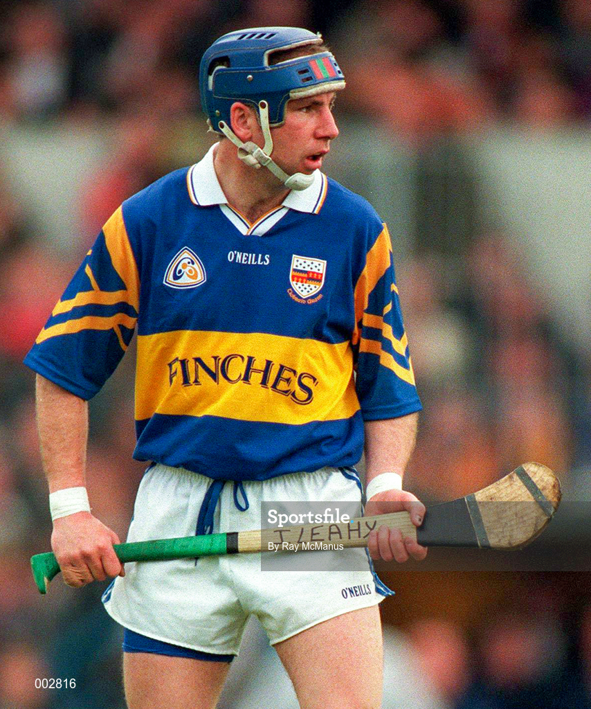 10 May 1997; John Leahy of Tipperary during the National Hurling League Division 1 match between Clare and Tipperary at Cusack Park in Ennis. Photo by Ray McManus/Sportsfile