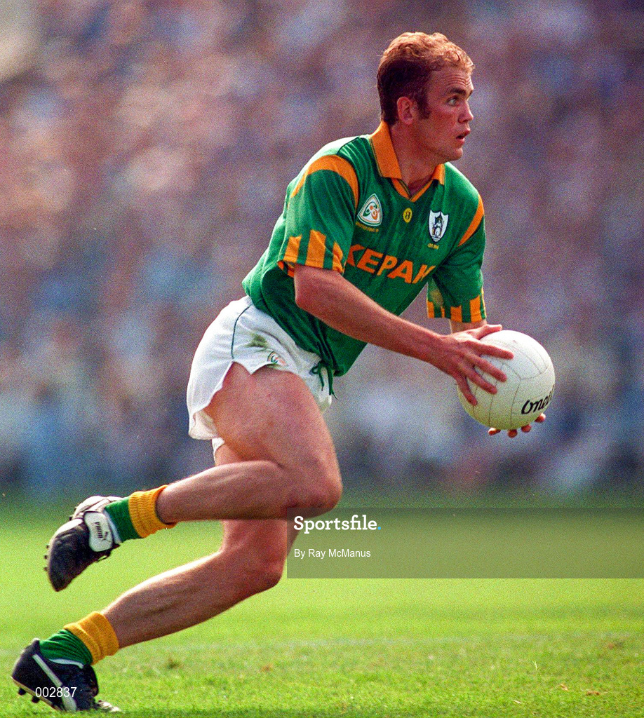 28 July 1996; John McDermott of Meath during the Leinster Senior Football Championship Final between Meath and Dublin at Croke Park in Dublin. Photo by Ray McManus/Sportsfile