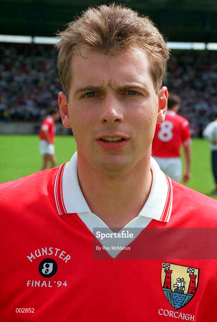 24 July 1994; John O'Driscoll of Cork ahead of the Munster GAA Senior Football Championship Final between Cork and Tipperary at Pairc Ui Chaoimh in Cork. Photo by Ray McManus/Sportsfile