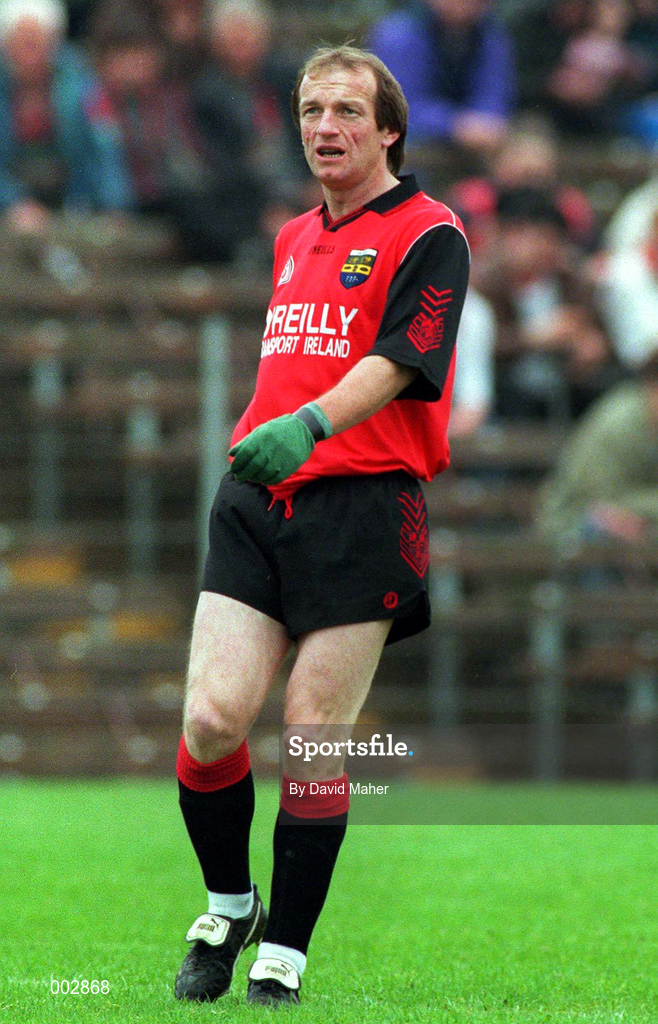 18 May 1997; John Treanor of Down during the Ulster GAA Football Senior Championship Preliminary Round match between Down and Tyrone at St. Tiernach's Park in Clones. Photo by David Maher/Sportsfile