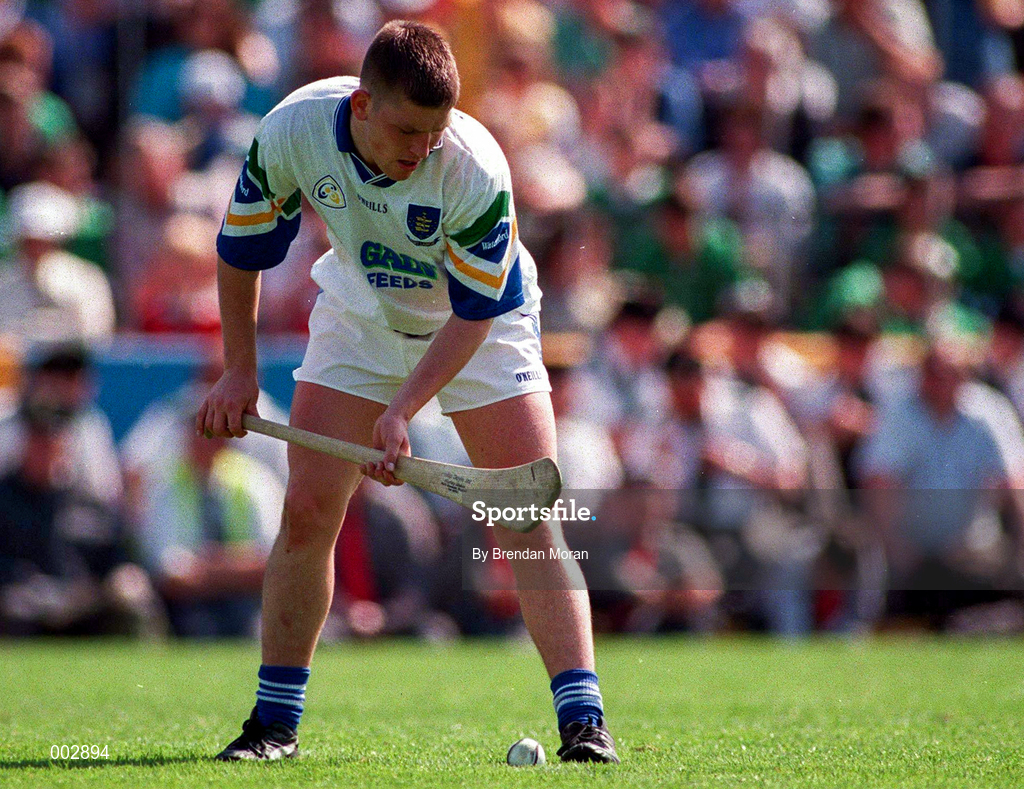 25 May 1997; Ken McGrath of Waterford during the Munster Senior Hurling Championship Quarter-Final between Limerick and Waterford at Semple Stadium in Thurles, Co. Tipperary. Photo by Brendan Moran/Sportsfile