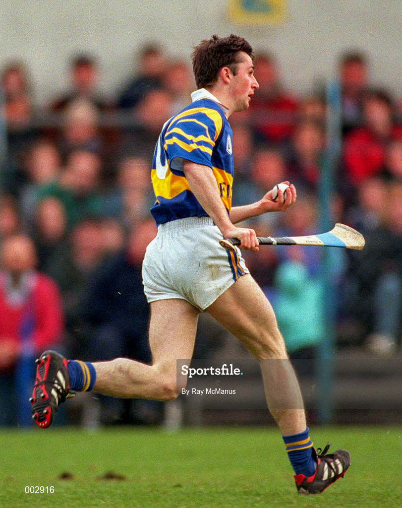 10 May 1997; Kevin Tucker of Tipperary during the National Hurling League Division 1 match between Clare and Tipperary at Cusack Park in Ennis. Photo by Ray McManus/Sportsfile