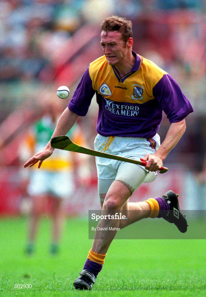 14 July 1996; Larry Murphy of Wexford during the GAA Leinster Senior Hurling Championship Final between Wexford and Offaly at Croke Park in Dublin. Photo by David Maher/Sportsfile