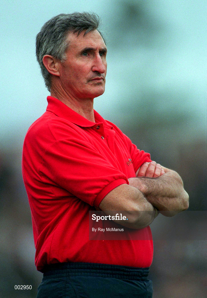 10 May 1997; Tipperary manager Len Gaynor during the National Hurling League Division 1 match between Clare and Tipperary at Cusack Park in Ennis. Photo by Ray McManus/Sportsfile
