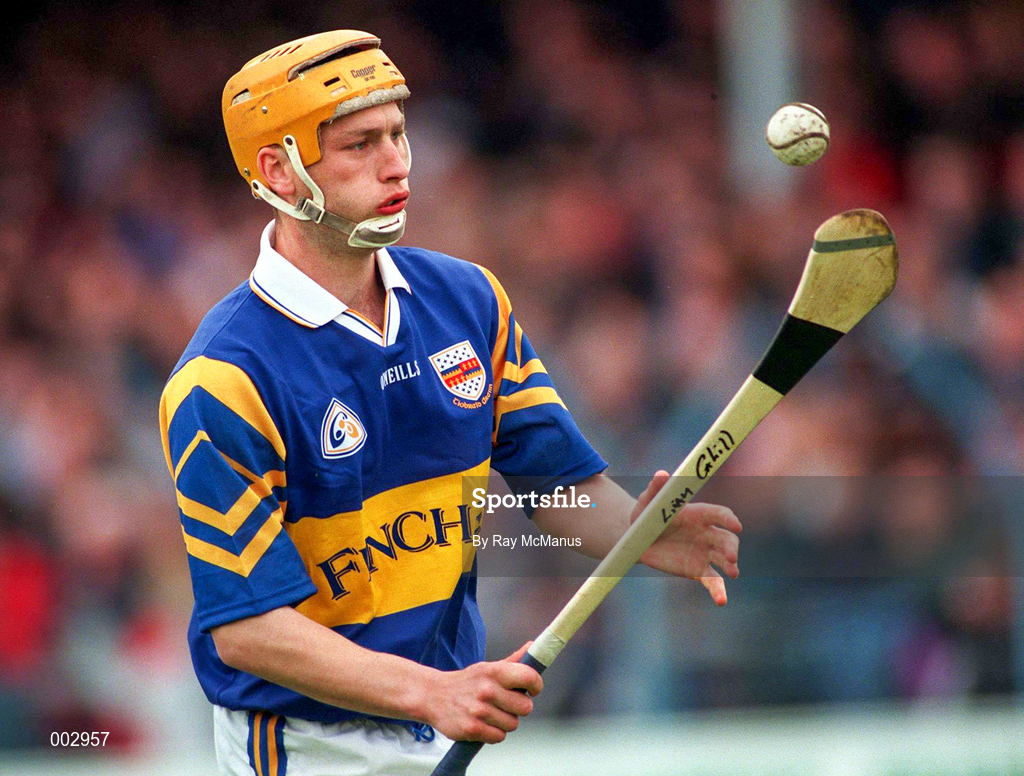 10 May 1997; Liam Cahill of Tipperary during the National Hurling League Division 1 match between Clare and Tipperary at Cusack Park in Ennis. Photo by Ray McManus/Sportsfile