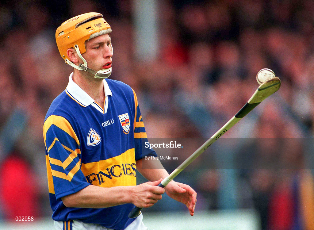 10 May 1997; Liam Cahill of Tipperary during the National Hurling League Division 1 match between Clare and Tipperary at Cusack Park in Ennis. Photo by Ray McManus/Sportsfile