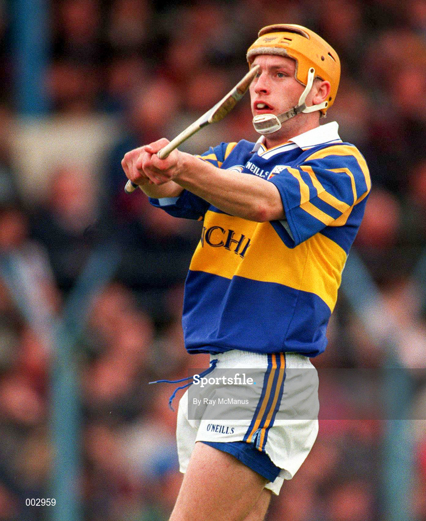 10 May 1997; Liam Cahill of Tipperary during the National Hurling League Division 1 match between Clare and Tipperary at Cusack Park in Ennis. Photo by Ray McManus/Sportsfile