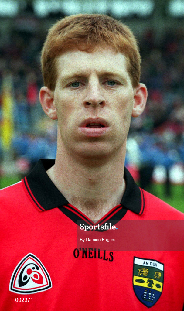18 May 1997; Liam Howlett of Down ahead of the Ulster GAA Football Senior Championship Preliminary Round match between Down and Tyrone at St. Tiernach's Park in Clones. Photo by Damien Eagers/Sportsfile
