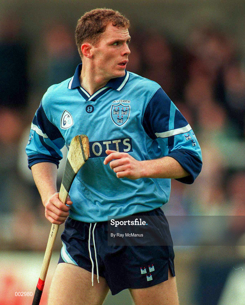 11 May 1997; Liam Walsh of Dublin during the National Hurling League Division 2 match between Dublin and Antrim at Parnell Park in Dublin. Photo by Ray McManus/Sportsfile