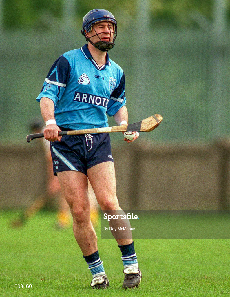 11 May 1997; Paddy Brady of Dublin during the National Hurling League Division 2 match between Dublin and Antrim at Parnell Park in Dublin. Photo by Ray McManus/Sportsfile