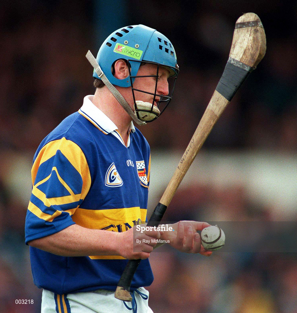 10 May 1997; Paul Delaney of Tipperary during the National Hurling League Division 1 match between Clare and Tipperary at Cusack Park in Ennis. Photo by Ray McManus/Sportsfile