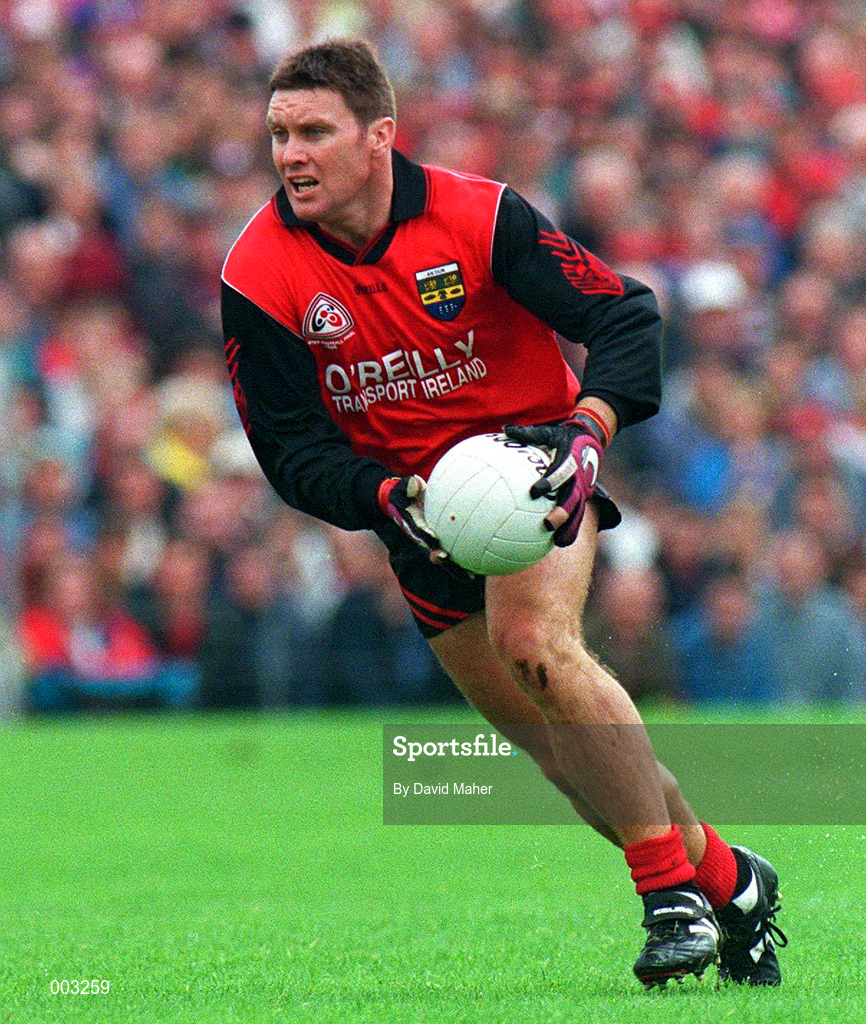 23 June 1996; Peter Withnell of Down during the Ulster GAA Senior Football Championship Quarter-Final between Monaghan and Down at St. Tiernach's Park in Clones. Photo by David Maher/Sportsfile