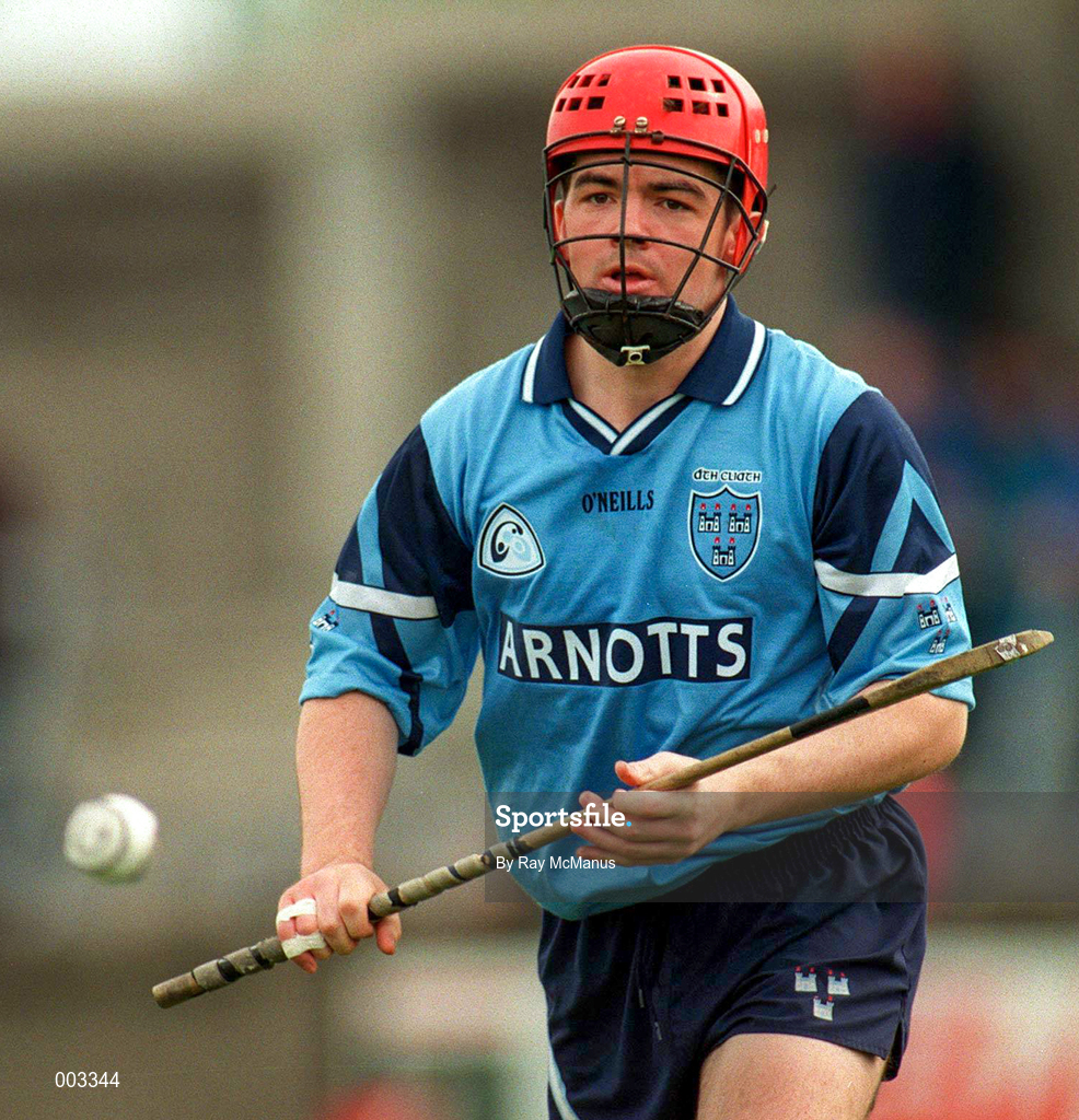 11 May 1997; Sean Power of Dublin during the National Hurling League Division 2 match between Dublin and Antrim at Parnell Park in Dublin. Photo by Ray McManus/Sportsfile