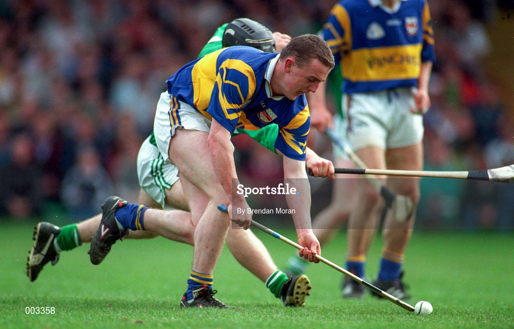 13 April 1997; Stephen Hogan of Tipperary during the National Hurling League Division 1 match between Limerick v Tipperary at the Gaelic Grounds in Limerick. Photo by Brendan Moran/Sportsfile