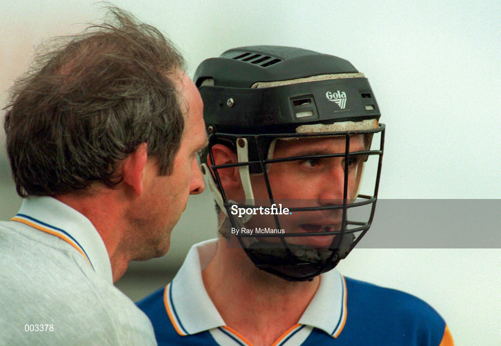 10 May 1997; Thomas Dunne of Tipperary during the National Hurling League Division 1 match between Clare and Tipperary at Cusack Park in Ennis. Photo by Ray McManus/Sportsfile