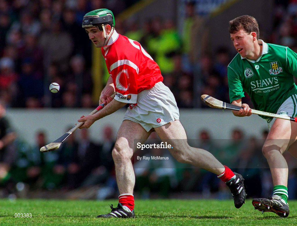 25 May 1996; Timmy Kelliher of Cork during the Munster Senior Hurling Championship Quarter-Final between Cork and Limerick at Pairc Ui Chaoimh in Cork. Photo by Ray McManus/Sportsfile