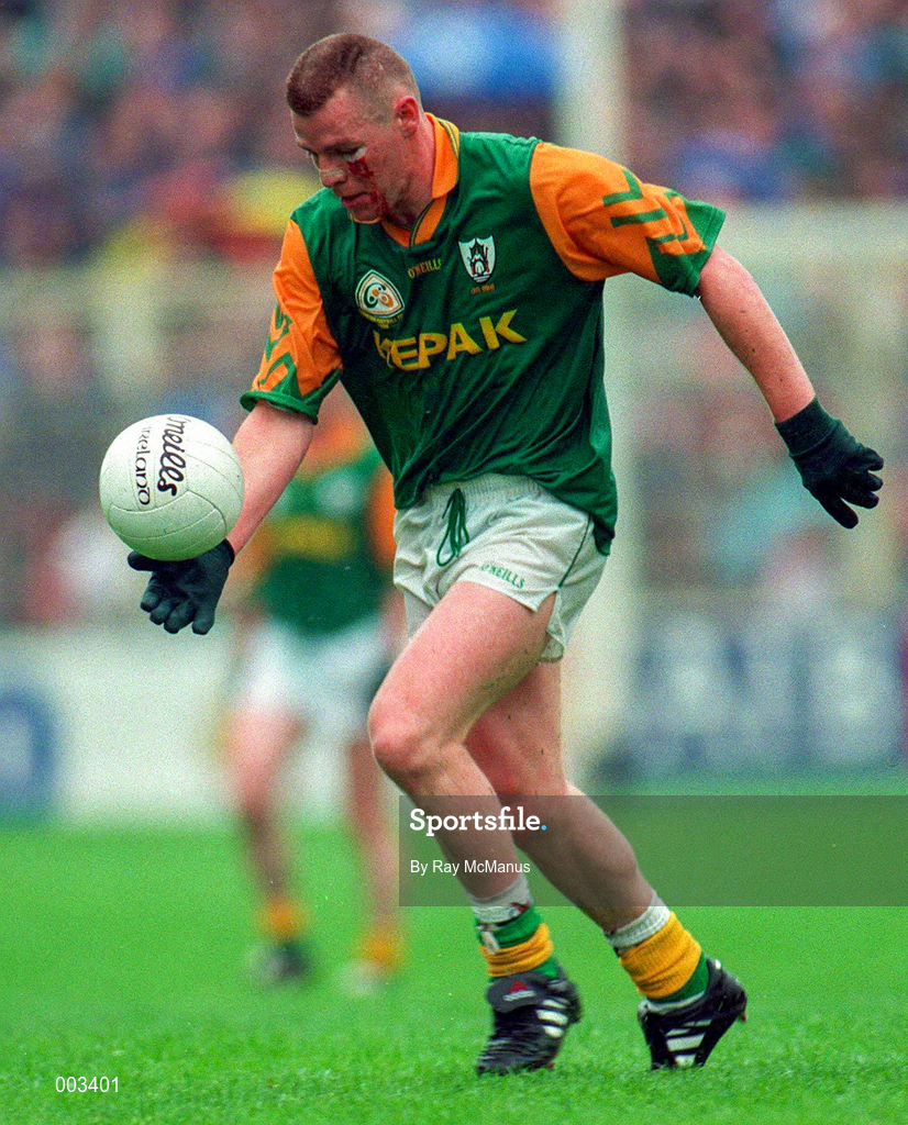 16 August 1997; Tommy Dowd of Meath during the Leinster GAA Senior Football Championship Final between Offaly and Meath at Croke Park in Dublin. Photo by Ray McManus/Sportsfile