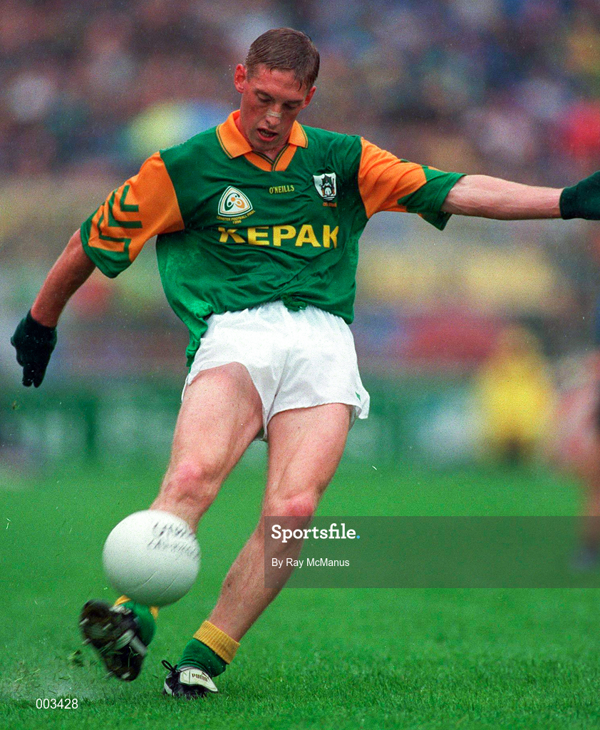 28 July 1996; Trevor Giles of Meath during the Leinster Senior Football Championship Final between Dublin and Meath in Croke Park, Dublin. Photo by Ray McManus/Sportsfile