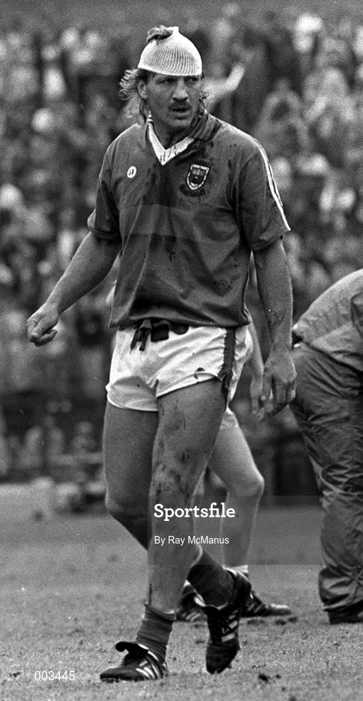 13 August 1989; Willie Joe Padden of Mayo during the All-Ireland Senior Football Championship Semi-Final match between Mayo and Tyrone at Croke Park, Dublin. Photo by Ray McManus/Sportsfile
